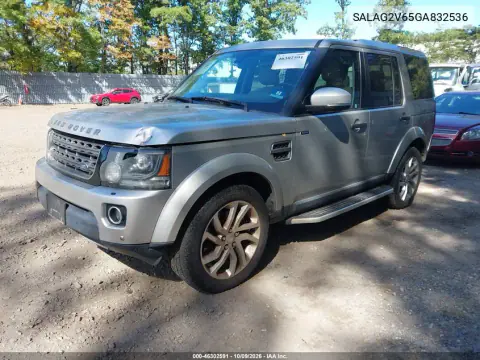 2016 Land Rover Lr4 VIN SALAG2V65GA832536 фото 3