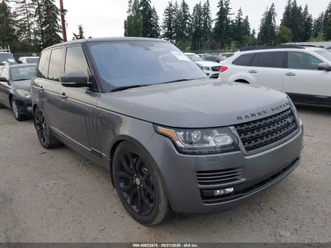 2016 Land Rover Range Rover 3.0l V6 Supercharged Hse VIN SALGS2VF8GA245398 фото 1
