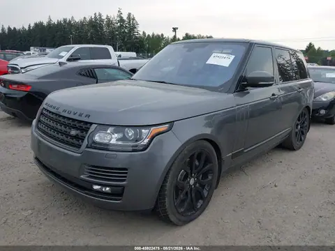 2016 Land Rover Range Rover 3.0l V6 Supercharged Hse VIN SALGS2VF8GA245398 фото 2