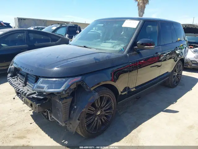 SALGS2SV6KA546935 — 2019 Land Rover Range Rover 3.0L V6 Supercharged Hse, фото 2 с аукциона IAAI 14.10.2026, Передняя часть