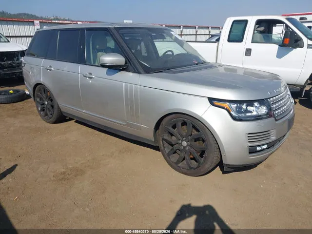2016 Land Rover Range Rover 5.0l V8 Supercharged VIN SALGS2EF9GA297994 фото 1
