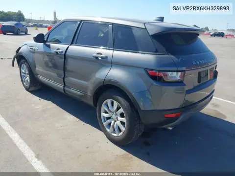 SALVP2RX6KH329893 — 2019 Land Rover Range Rover Evoque, фото 4 с аукциона IAAI, Передняя часть