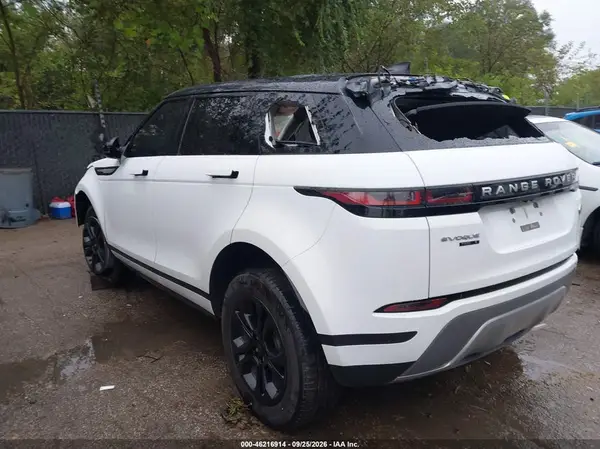 SALZJ2FX6LH105757 — 2020 Land Rover Range Rover Evoque, фото 3 с аукциона IAAI, Опрокидывание