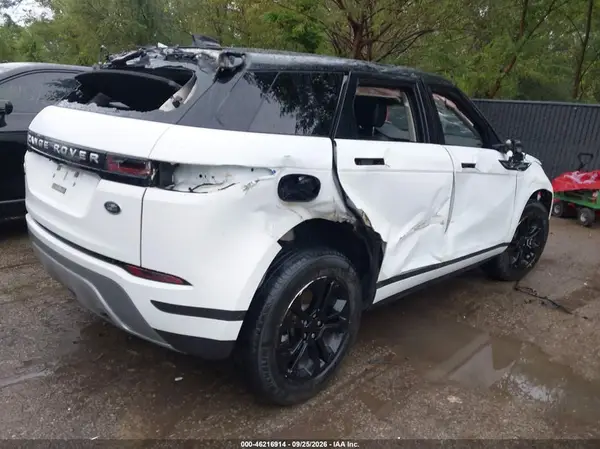 SALZJ2FX6LH105757 — 2020 Land Rover Range Rover Evoque, фото 4 с аукциона IAAI, Опрокидывание