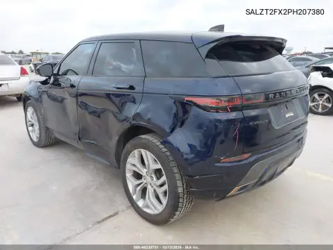 2023 Land Rover Range Rover Evoque R-Dynamic S VIN SALZT2FX2PH207380 фото 4