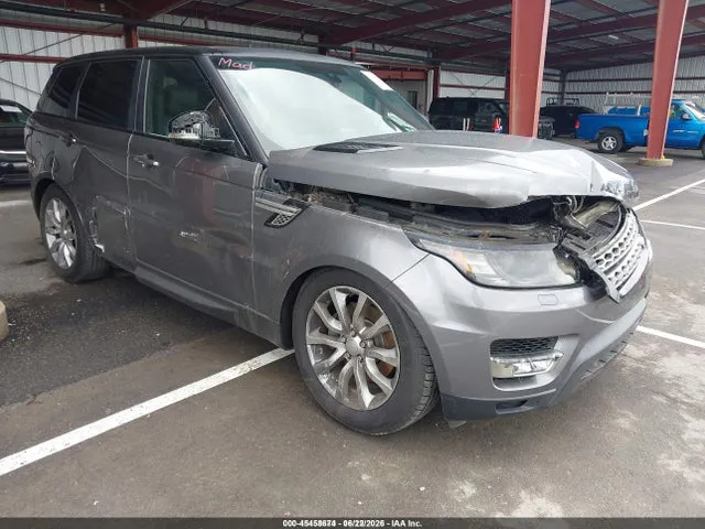 2015 Land Rover Range Rover Sport 3.0l V6 Supercharged Hse VIN SALWR2VF8FA607851 фото 1