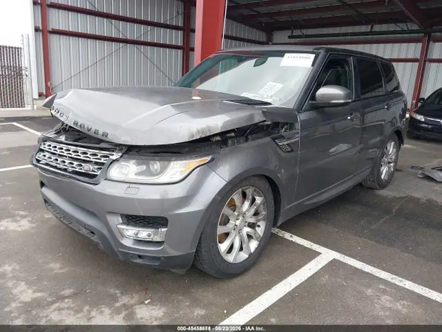 2015 Land Rover Range Rover Sport 3.0l V6 Supercharged Hse VIN SALWR2VF8FA607851 фото 2