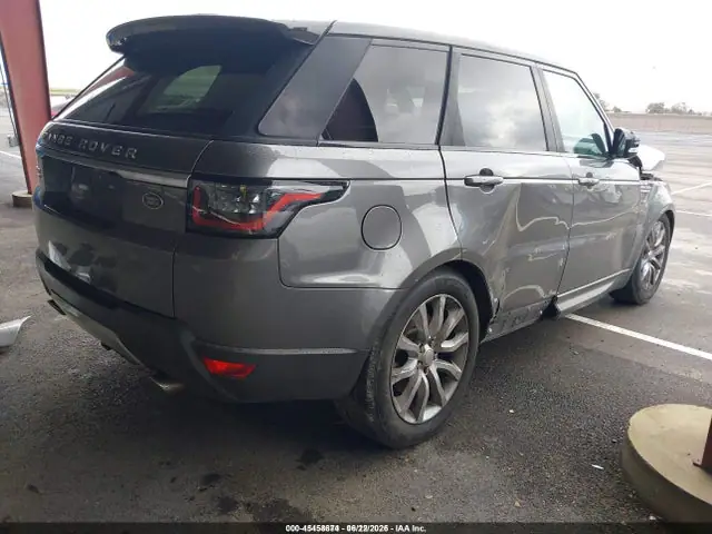 2015 Land Rover Range Rover Sport 3.0l V6 Supercharged Hse VIN SALWR2VF8FA607851 фото 4