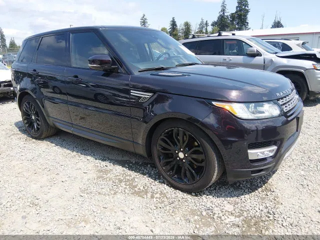 2015 Land Rover Range Rover Sport 3.0l V6 Supercharged Hse VIN SALWR2VF1FA513102 фото 1