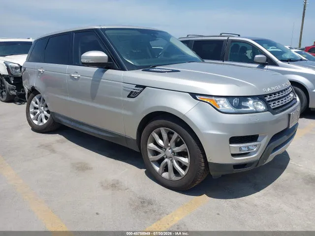 2015 Land Rover Range Rover Sport 3.0l V6 Supercharged Hse VIN SALWR2VF0FA626264 фото 1