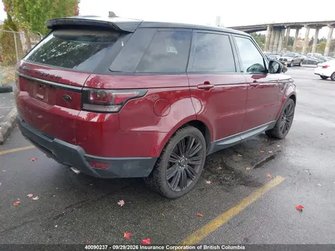 2016 Land Rover Range Rover Sport Diesel Td6 Hse VIN SALWR2KF5GA543208 фото 4