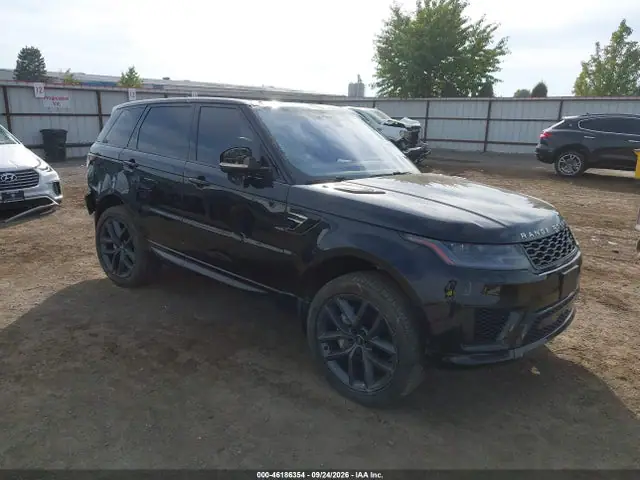 SALWR2RU0KA874100 — 2019 Land Rover Range Rover Sport Hse Mhev, Опрокидывание (Rollover), фото до ремонта