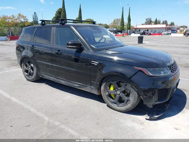 2020 Land Rover Range Rover Sport Hse Mhev VIN SALWR2SU1LA883500 фото 1