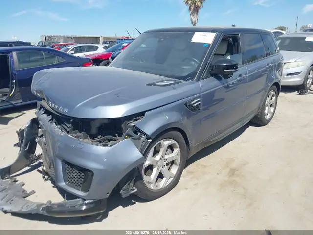 SALWR2SU3LA701456 — 2020 Land Rover Range Rover Sport Hse Mhev, фото 2 с аукциона IAAI 30.09.2026, Передняя часть