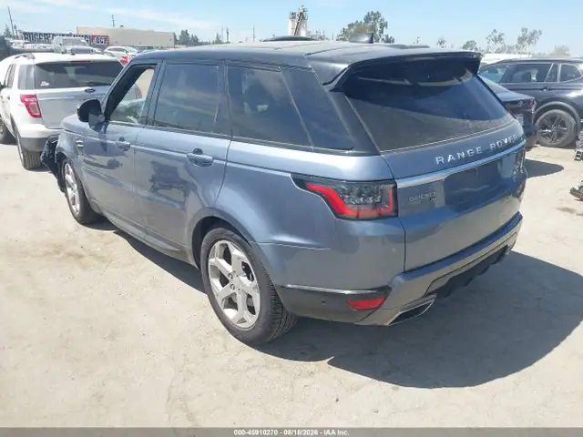 SALWR2SU3LA701456 — 2020 Land Rover Range Rover Sport Hse Mhev, фото 3 с аукциона IAAI 30.09.2026, Передняя часть