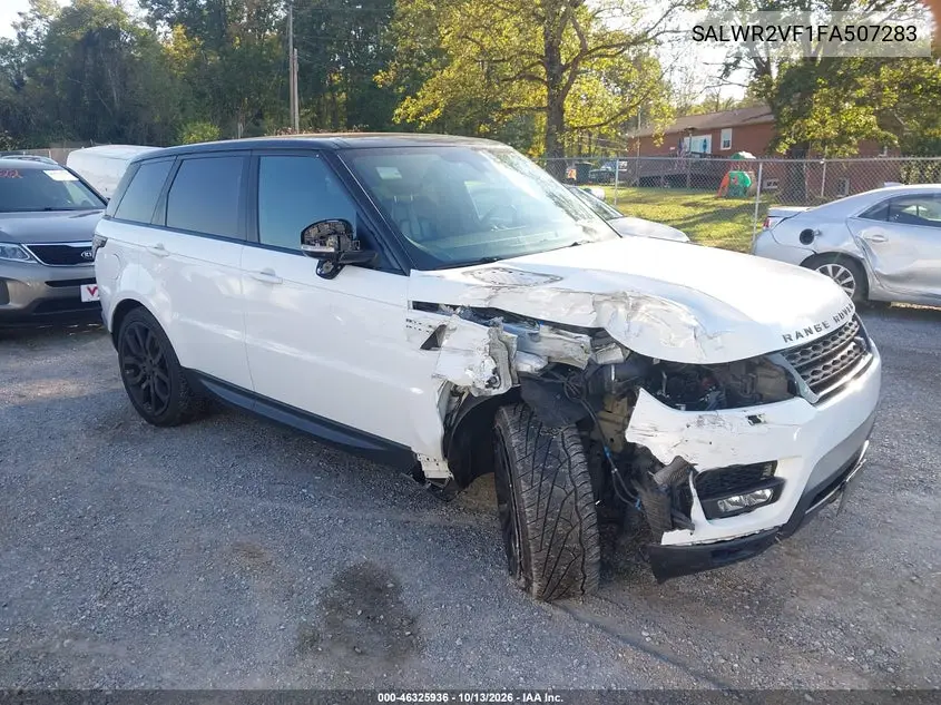 2015 Land Rover Range Rover Sport 3.0L V6 Supercharged Hse VIN SALWR2VF1FA507283 фото 2