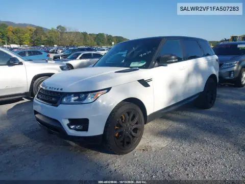 2015 Land Rover Range Rover Sport 3.0L V6 Supercharged Hse VIN SALWR2VF1FA507283 фото 3