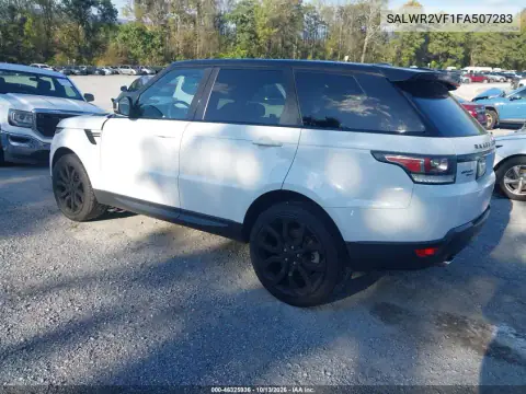 2015 Land Rover Range Rover Sport 3.0L V6 Supercharged Hse VIN SALWR2VF1FA507283 фото 4