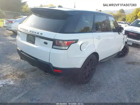 2015 Land Rover Range Rover Sport 3.0L V6 Supercharged Hse VIN SALWR2VF1FA507283 фото 5
