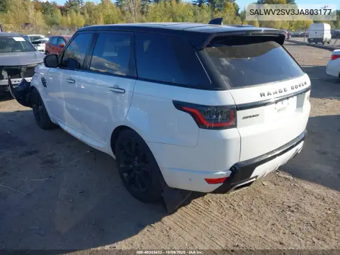 2018 Land Rover Range Rover Sport Hse Dynamic VIN SALWV2SV3JA803177 фото 3