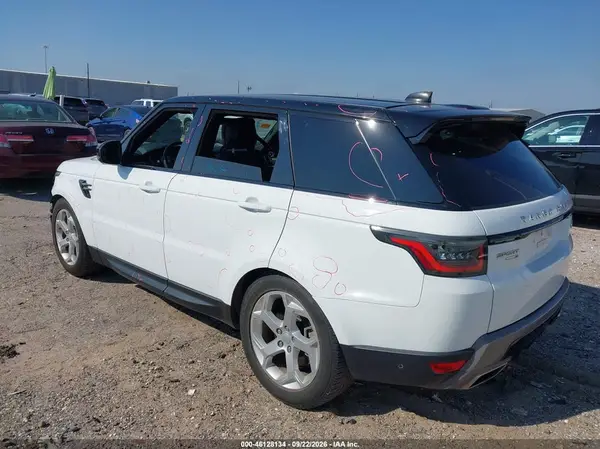 SALWG2RV6KA824915 — 2019 Land Rover Range Rover Sport, фото 3 с аукциона IAAI, Передняя часть