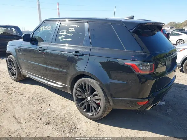 SALWV2SV0KA841421 — 2019 Land Rover Range Rover Sport, фото 3 с аукциона IAAI, Передняя часть справа