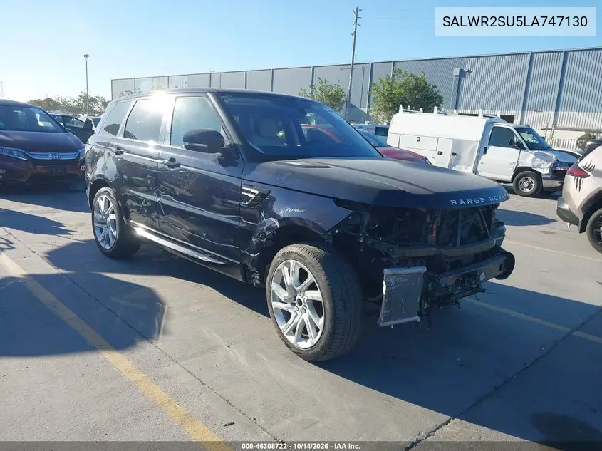 SALWR2SU5LA747130 — 2020 Land Rover Range Rover Sport, фото 2 с аукциона IAAI, Левый бок