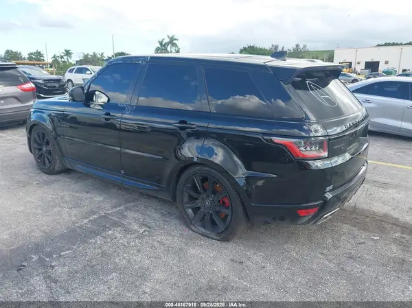 SALWS2RU0MA758452 — 2021 Land Rover Range Rover Sport, фото 3 с аукциона IAAI, Естественный износ