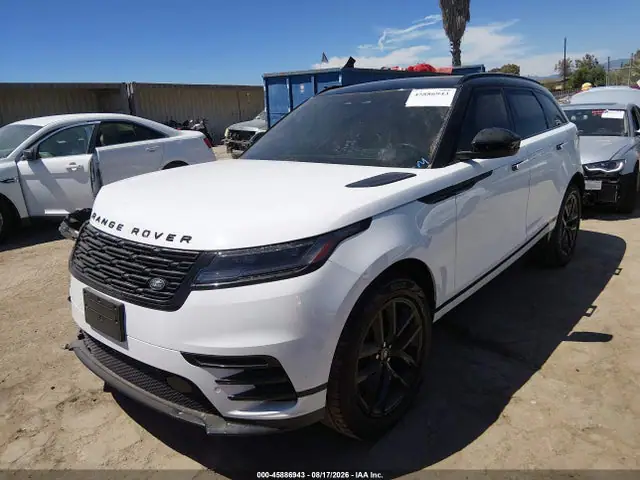 SALYL2EX9RA369533 — 2024 Land Rover Range Rover Velar P250 Dynamic SE, фото 2 с аукциона IAAI 14.10.2026, Передняя часть справа