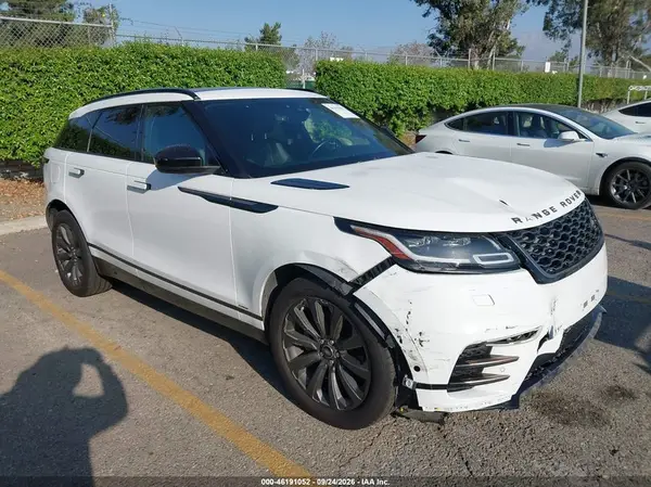 SALYL2RXXJA775710 — 2018 Land Rover Range Rover Velar, Передняя часть (Front End), фото до ремонта
