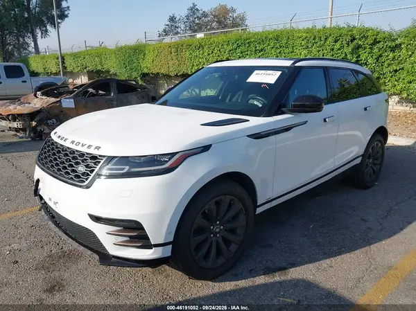 SALYL2RXXJA775710 — 2018 Land Rover Range Rover Velar, фото 2 с аукциона IAAI, Передняя часть