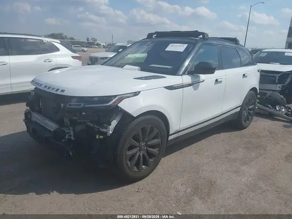 SALYL2RV4JA724041 — 2018 Land Rover Range Rover Velar, фото 2 с аукциона IAAI, Передняя часть