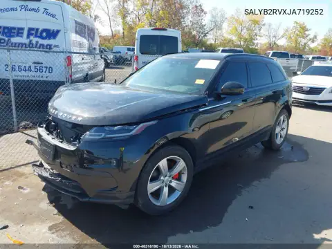 SALYB2RVXJA719252 — 2018 Land Rover Range Rover Velar, фото 3 с аукциона IAAI, Передняя часть