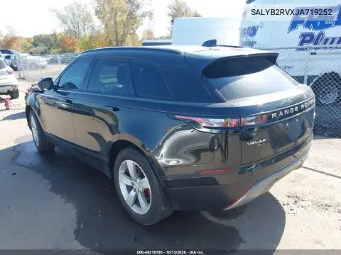 SALYB2RVXJA719252 — 2018 Land Rover Range Rover Velar, фото 4 с аукциона IAAI, Передняя часть