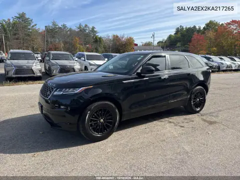 2019 Land Rover Range Rover Velar P250 VIN SALYA2EX2KA217265 фото 2