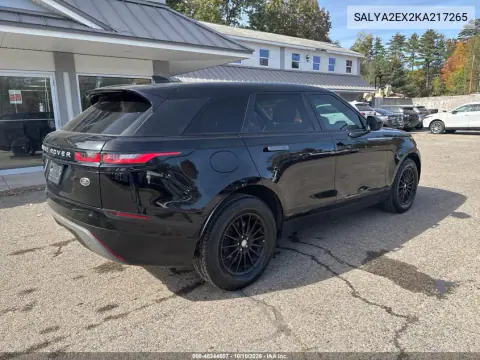 2019 Land Rover Range Rover Velar P250 VIN SALYA2EX2KA217265 фото 4