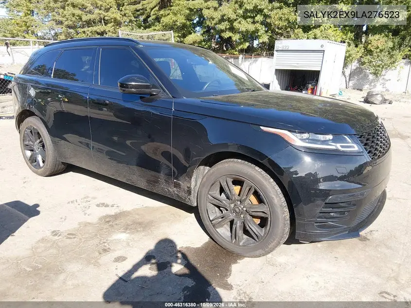 2020 Land Rover Range Rover Velar P250 R-Dynamic S VIN SALYK2EX9LA276523 фото 1