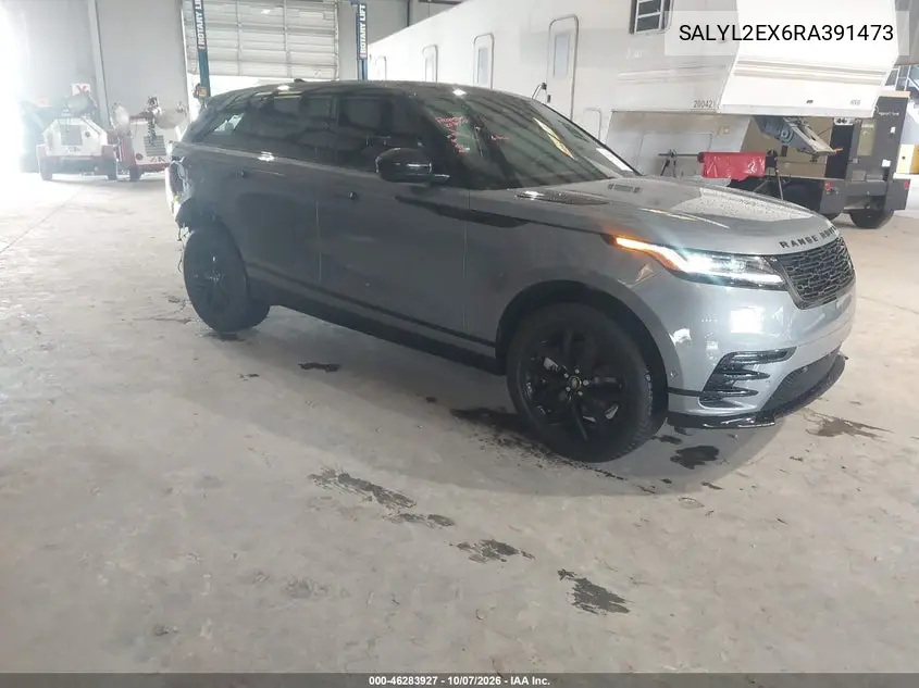2024 Land Rover Range Rover Velar P250 Dynamic Se VIN SALYL2EX6RA391473 фото 2