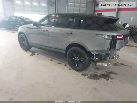 2024 Land Rover Range Rover Velar P250 Dynamic Se VIN SALYL2EX6RA391473 фото 4