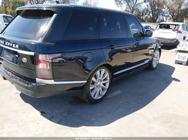 SALGS2EF2GA253240 — 2016 Land Rover Range Rover, фото 4 с аукциона IAAI, Задняя часть
