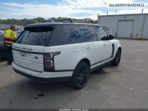 SALGS2SV1KA524812 — 2019 Land Rover Range Rover, фото 5 с аукциона IAAI, Повреждение двигателя