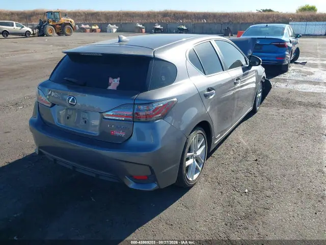 JTHKD5BH7G2251771 — 2016 Lexus CT 200H, фото 4 с аукциона IAAI 30.09.2026, Передняя часть