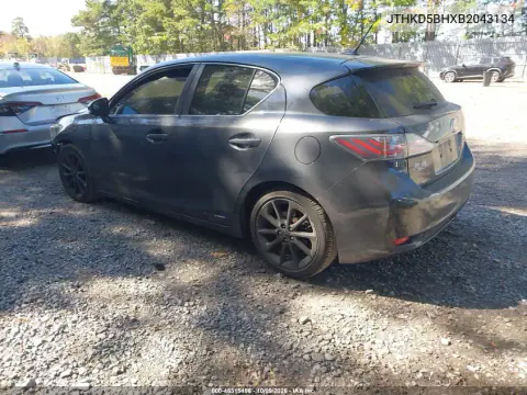 2011 Lexus Ct 200H Premium VIN JTHKD5BHXB2043134 фото 4
