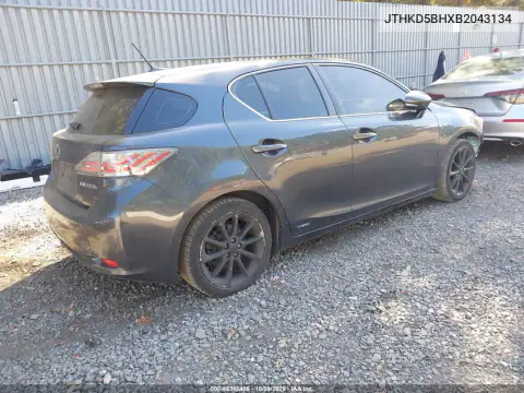 2011 Lexus Ct 200H Premium VIN JTHKD5BHXB2043134 фото 5