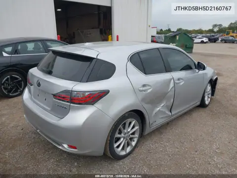2013 Lexus Ct 200H VIN JTHKD5BH5D2160767 фото 5