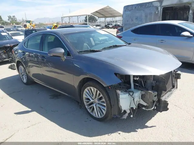 JTHBK1GG8G2227073 — 2016 Lexus ES 350, Передняя часть слева (Left Front), фото до ремонта