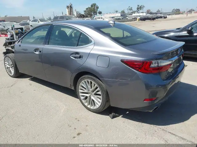 JTHBK1GG8G2227073 — 2016 Lexus ES 350, фото 3 с аукциона IAAI 30.09.2026, Передняя часть слева