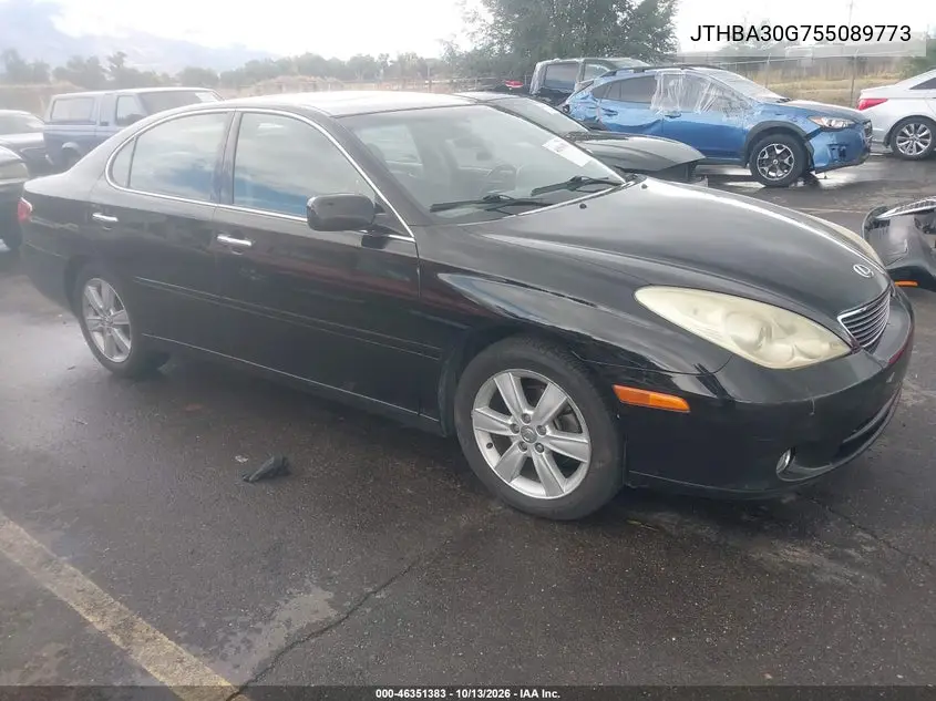 JTHBA30G755089773 — 2005 Lexus ES, фото 2 с аукциона IAAI 17.10.2026, Естественный износ