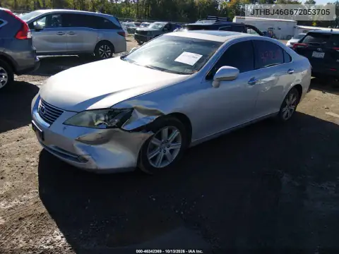 JTHBJ46G672053705 — 2007 Lexus ES, фото 3 с аукциона IAAI, Передний левый