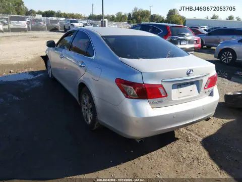 JTHBJ46G672053705 — 2007 Lexus ES, фото 4 с аукциона IAAI, Передний левый
